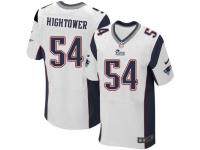 Men Nike NFL New England Patriots #54 Dont'a Hightower Authentic Elite Donta Hightower Road White Jersey