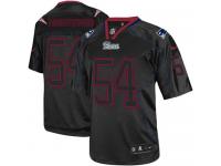 Men Nike NFL New England Patriots #54 Dont'a Hightower Donta Hightower Lights Out Black Limited Jersey