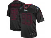 Men Nike NFL New England Patriots #99 Dominique Easley Lights Out Black Limited Jersey