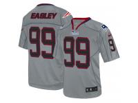 Men Nike NFL New England Patriots #99 Dominique Easley Lights Out Grey Limited Jersey