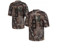 Men Nike NFL New Orleans Saints #9 Drew Brees Camo Realtree Limited Jersey