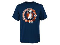 Men Peyton Manning Denver Broncos Youth Career Accomplishments Name & Number T-Shirt - Nav