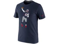 Men Tom Brady New England Patriots Nike Silhouette T-Shirt - Navy