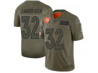 Men's #32 Limited Andy Janovich Camo Football Jersey Denver Broncos 2019 Salute to Service