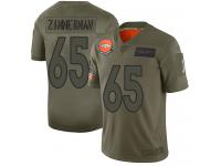 Men's #65 Limited Gary Zimmerman Camo Football Jersey Denver Broncos 2019 Salute to Service