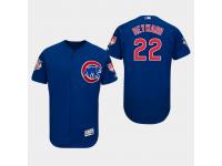 Men's Chicago Cubs 2019 Spring Training Jason Heyward Flex Base Jersey Royal