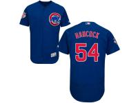 Men's Chicago Cubs Majestic Alternate Royal Flex Base Authentic Collection #54 Justin Hancock Jersey