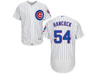 Men's Chicago Cubs Majestic Home White-Royal Flex Base Authentic Collection #54 Justin Hancock Jersey