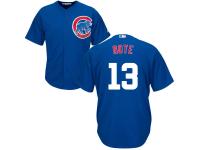 Men's Chicago Cubs Majestic Royal Cool Base #13 David Bote Jersey