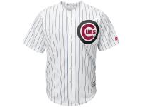 Men's Chicago Cubs Majestic White Fashion  Stars & Stripes 2016 Independence Day  Cool Base Jersey