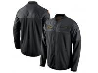 Men's Denver Broncos Nike Black Salute to Service Hybrid Performance Jacket