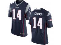 Men's Elite Brandin Cooks #14 Nike Navy Blue Home Jersey - NFL New England Patriots