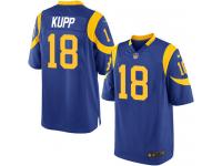 Men's Game Cooper Kupp #18 Nike Royal Blue Alternate Jersey - NFL Los Angeles Rams