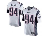 Men's Game Kony Ealy #94 Nike White Road Jersey - NFL New England Patriots