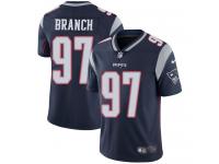 Men's Limited Alan Branch #97 Nike Navy Blue Home Jersey - NFL New England Patriots Vapor Untouchable