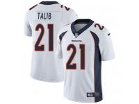 Men's Limited Aqib Talib #21 Nike White Road Jersey - NFL Denver Broncos Vapor Untouchable