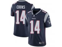 Men's Limited Brandin Cooks #14 Nike Navy Blue Home Jersey - NFL New England Patriots Vapor Untouchable