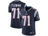 Men's Limited Cameron Fleming #71 Nike Navy Blue Home Jersey - NFL New England Patriots Vapor Untouchable