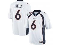 Men's Limited Chad Kelly #6 Nike White Road Jersey - NFL Denver Broncos