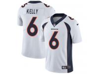 Men's Limited Chad Kelly #6 Nike White Road Jersey - NFL Denver Broncos Vapor Untouchable