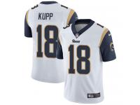 Men's Limited Cooper Kupp #18 Nike White Road Jersey - NFL Los Angeles Rams Vapor Untouchable