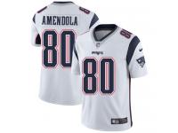 Men's Limited Danny Amendola #80 Nike White Road Jersey - NFL New England Patriots Vapor Untouchable