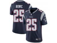 Men's Limited Eric Rowe #25 Nike Navy Blue Home Jersey - NFL New England Patriots Vapor Untouchable