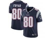 Men's Limited Irving Fryar #80 Nike Navy Blue Home Jersey - NFL New England Patriots Vapor Untouchable