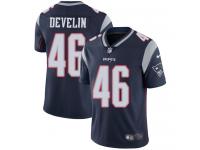 Men's Limited James Develin #46 Nike Navy Blue Home Jersey - NFL New England Patriots Vapor Untouchable