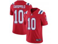 Men's Limited Jimmy Garoppolo #10 Nike Red Alternate Jersey - NFL New England Patriots Vapor Untouchable