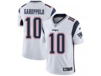 Men's Limited Jimmy Garoppolo #10 Nike White Road Jersey - NFL New England Patriots Vapor Untouchable