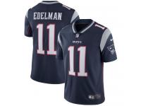 Men's Limited Julian Edelman #11 Nike Navy Blue Home Jersey - NFL New England Patriots Vapor Untouchable