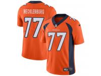 Men's Limited Karl Mecklenburg #77 Nike Orange Home Jersey - NFL Denver Broncos Vapor Untouchable