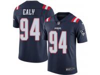 Men's Limited Kony Ealy #94 Nike Navy Blue Jersey - NFL New England Patriots Rush