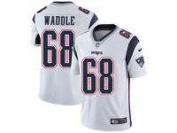 Men's Limited LaAdrian Waddle #68 Nike White Road Jersey - NFL New England Patriots Vapor Untouchable