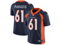 Men's Limited Matt Paradis #61 Nike Navy Blue Alternate Jersey - NFL Denver Broncos Vapor