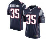 Men's Limited Mike Gillislee #35 Nike Navy Blue Home Jersey - NFL New England Patriots