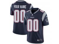 Men's Limited Nike Navy Blue Home Jersey - NFL New England Patriots Customized Vapor Untouchable