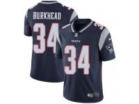 Men's Limited Rex Burkhead #34 Nike Navy Blue Home Jersey - NFL New England Patriots Vapor Untouchable