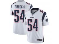 Men's Limited Tedy Bruschi #54 Nike White Road Jersey - NFL New England Patriots Vapor Untouchable