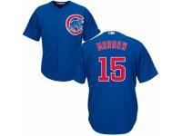 Men's Majestic Chicago Cubs #15 Brandon Morrow Royal Blue Alternate Cool Base MLB Jersey