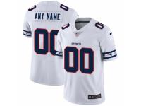 Men's New England Patriots Customized White Team Logo Cool Edition Jersey