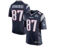 Men's New England Patriots Rob Gronkowski Nike Navy Super Bowl LIII Bound Game Jersey