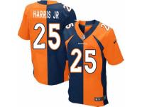 Men's Nike Denver Broncos #25 Chris Harris Jr Elite Team Alternate Two Tone NFL Jersey