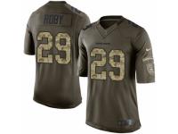 Men's Nike Denver Broncos #29 Bradley Roby Limited Green Salute to Service NFL Jersey