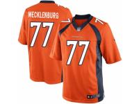 Men's Nike Denver Broncos #77 Karl Mecklenburg Limited Orange Team Color NFL Jersey