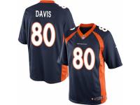 Men's Nike Denver Broncos #80 Vernon Davis Limited Navy Blue Alternate NFL Jersey