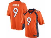 Men's Nike Denver Broncos #9 Riley Dixon Limited Orange Team Color NFL Jersey