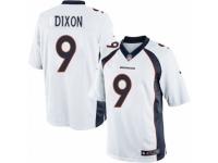 Men's Nike Denver Broncos #9 Riley Dixon Limited White NFL Jersey