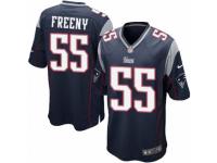 Men's Nike New England Patriots #55 Jonathan Freeny Game Navy Blue Team Color NFL Jersey